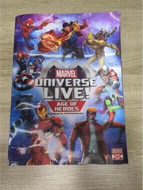 Marvel Universe Live! Age of Heroes Program Booklet